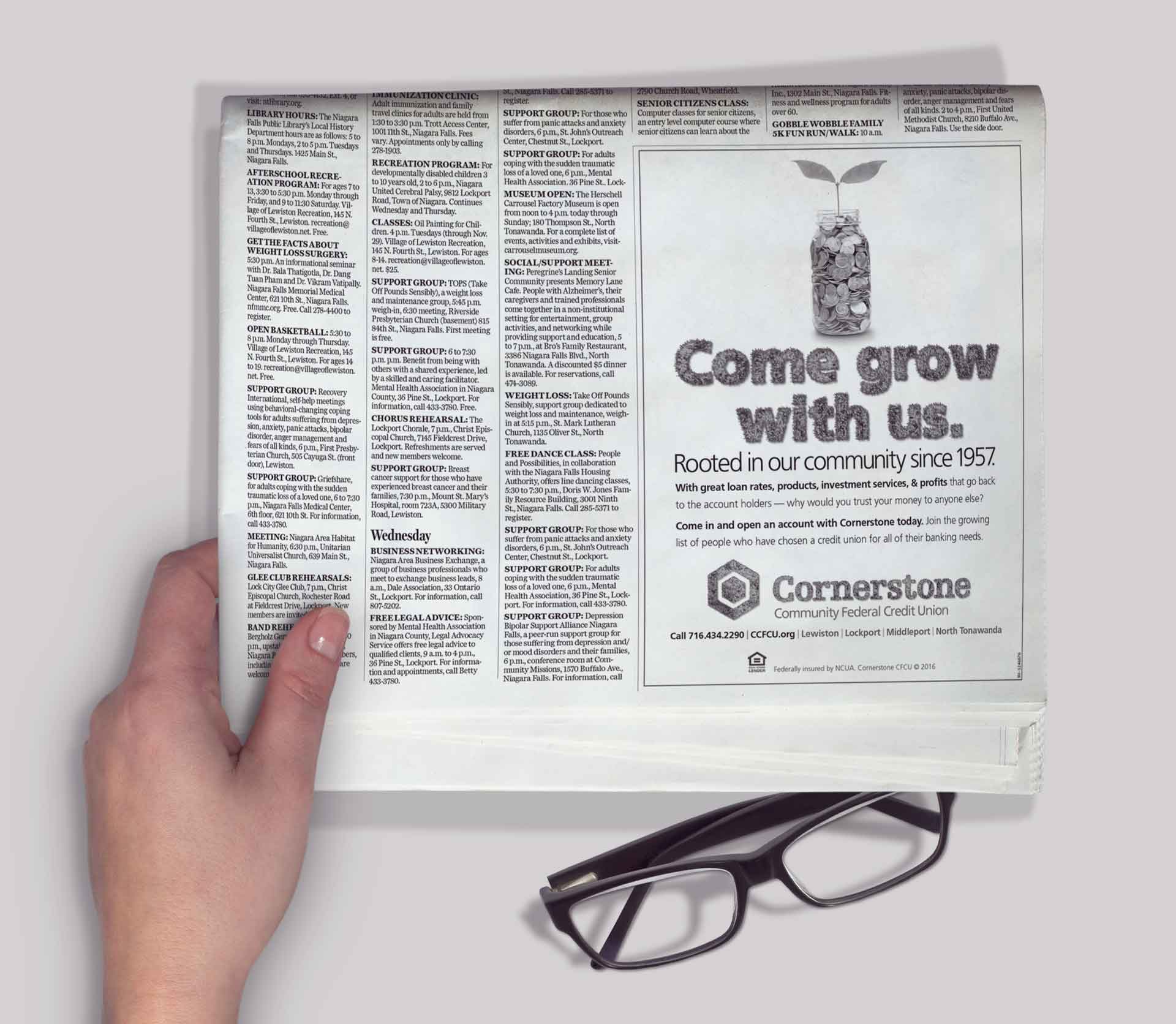Come Grow newspaper