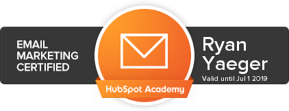 HubSpot Email Marketing Certification Yaeger
