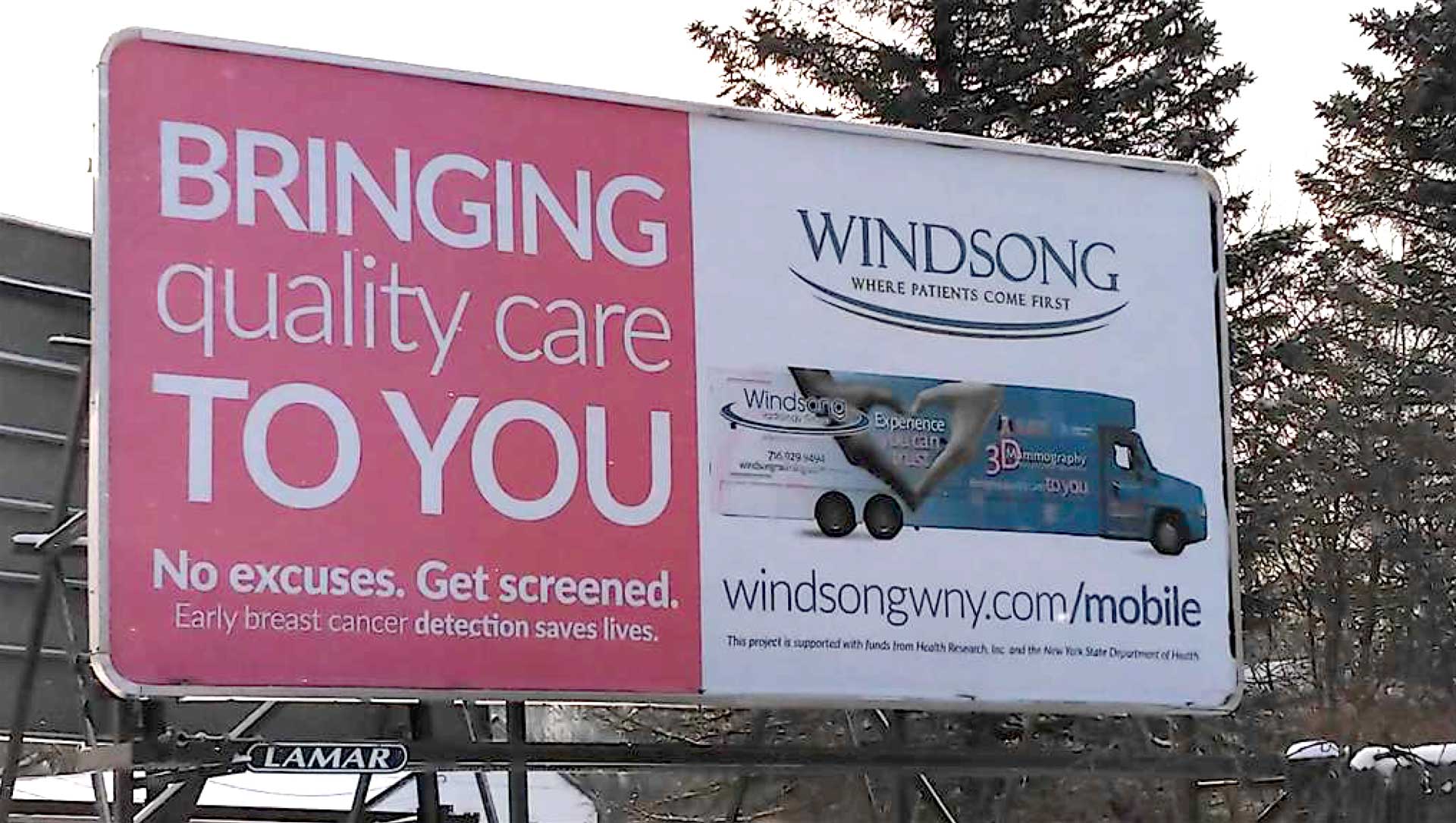 Windsong Mobile Mammo billboards 1